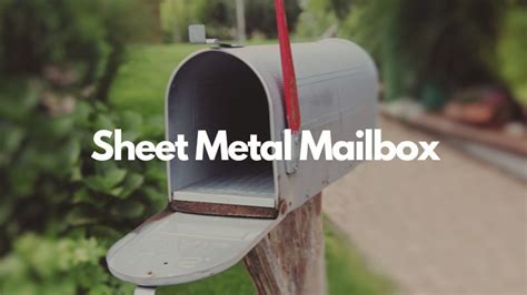 metal mailbox fabrication videos|Sheet Metal Box : 12 Steps (with Pictures) .